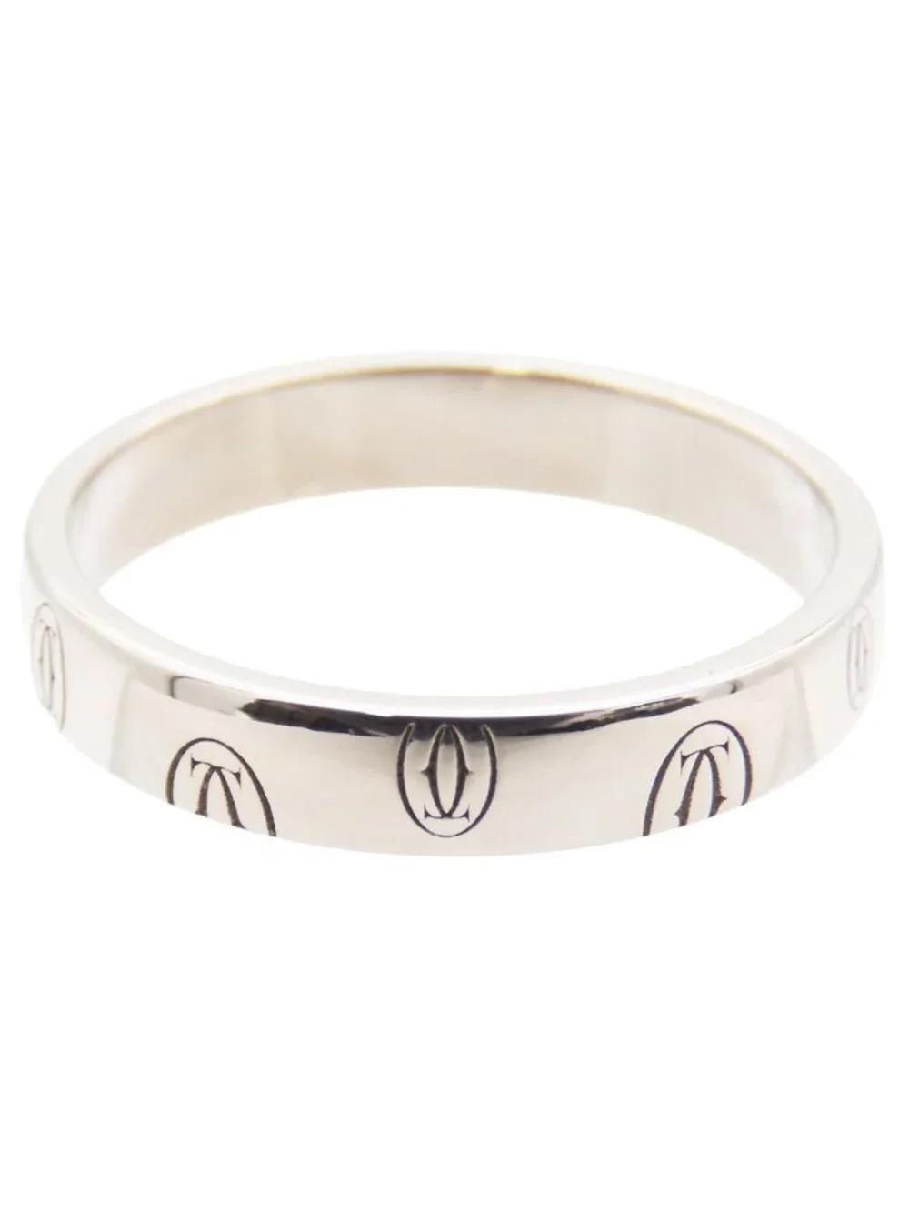 Cartier Happy Birthday Ring White Gold 18K 60
